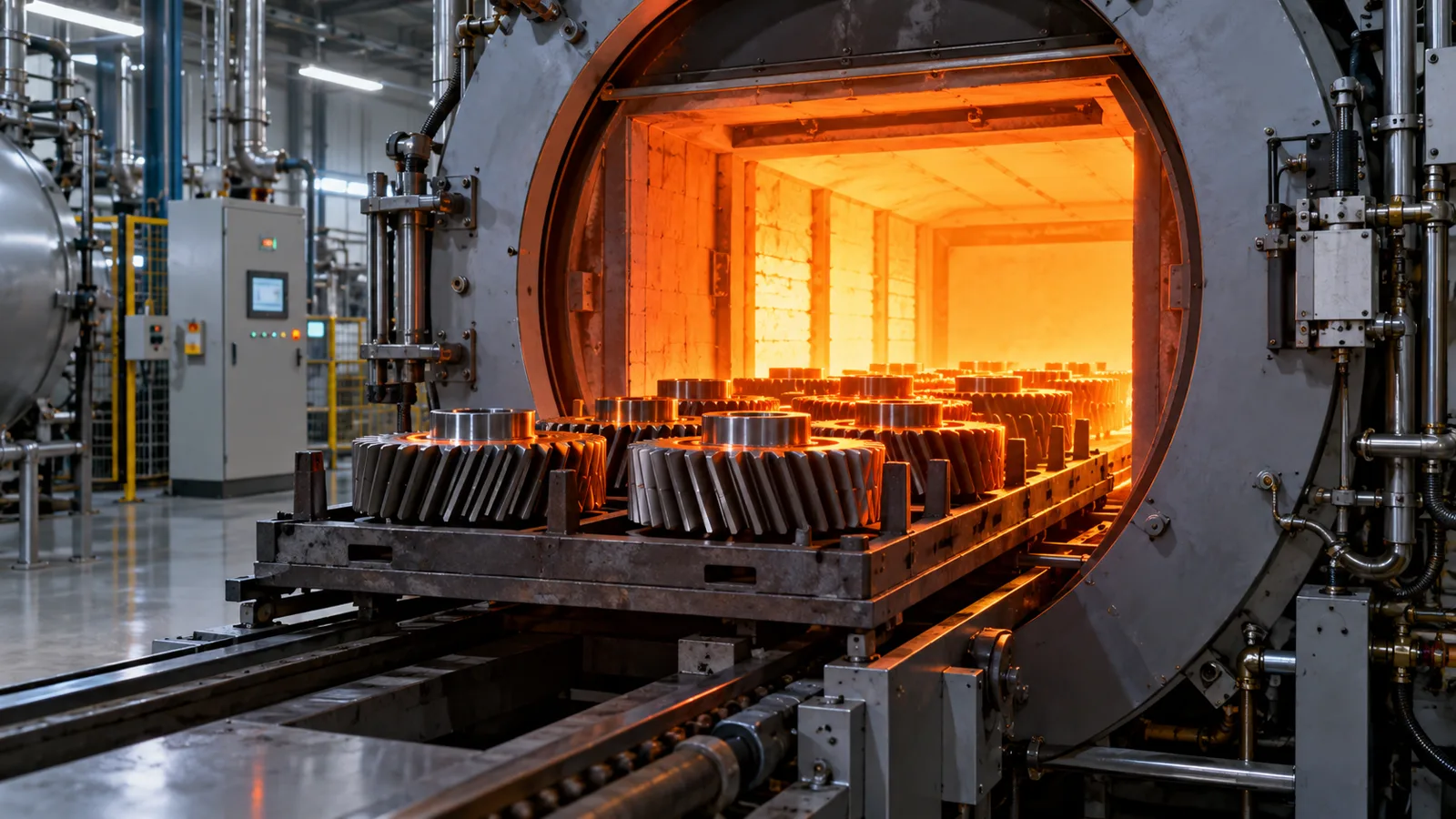 Case Hardening heat-treatment process for industrial components
