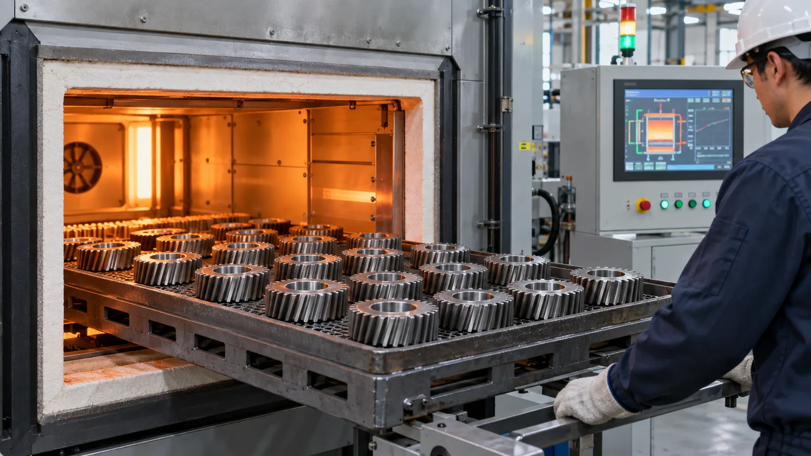Isothermal Annealing heat-treatment process for industrial components