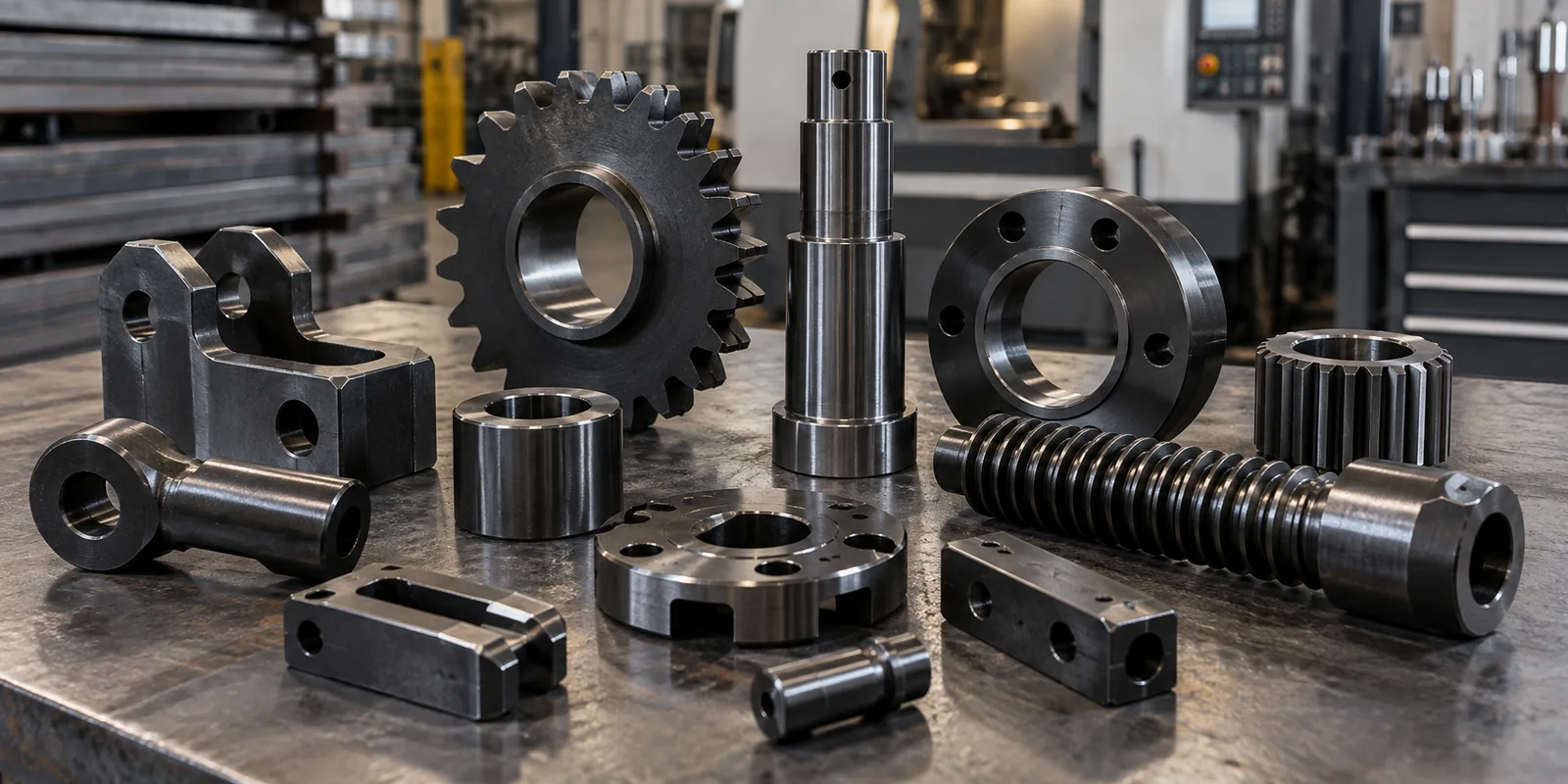 Custom Ferrous Components prepared for professional heat-treatment processing